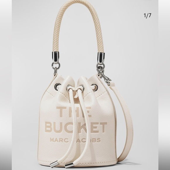 new Marc Jacobs The Leather Bucket Bag - Picture 1 of 5